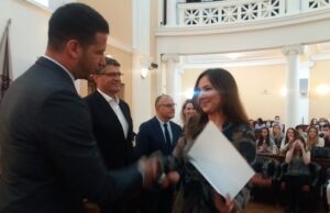 Ministar Vanja Udovičić uručio niškim studentima stipendije „Dositeja“