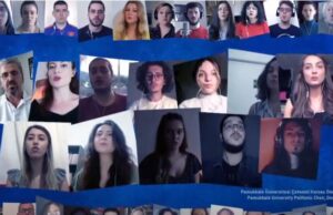 Specijalno izvođenje Studentske himne na poklon Univerzitetu povodom pedeset petog rođendana