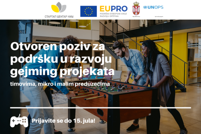 Otvoren poziv - Gejming centar