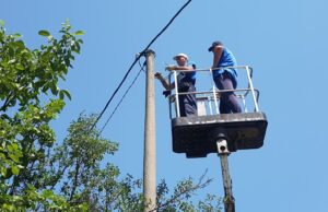 Osvetljena ulica Stefana Milčića