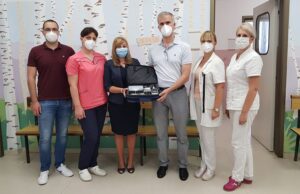 Princeza Katanirana donirala ORL klinici aparat za skrining sluha