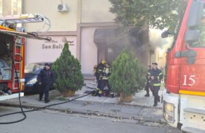 Požar u Ulici Dragiše Cvetkovića