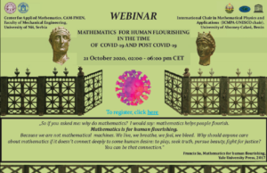 Vebinar: Matematika za napredak čovečanstva u vreme Kovida-19 i post Kovida-19