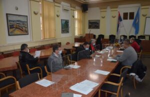 Aleksinac : Sednica štaba za vanredne situacije održana 7.12.2020
