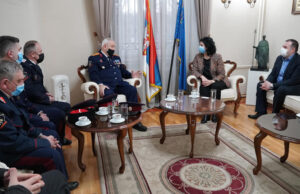 Prijem delegacije Balkanske kozačke vojske