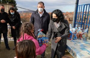 Podela božićnih poklona deci u Gornjem Matejevcu