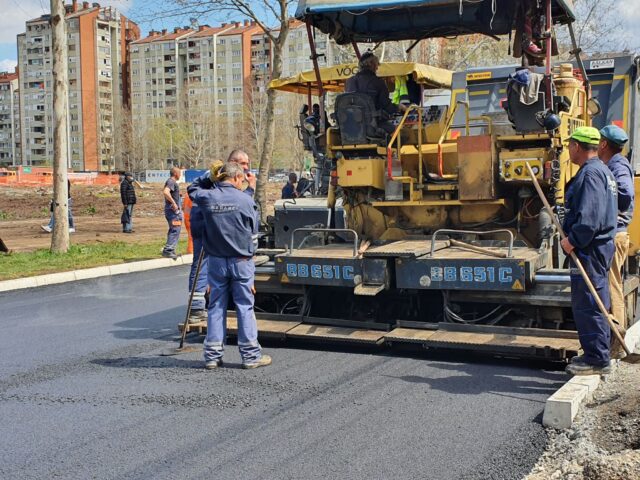 Asvaltiranje Bulevar Nemanjica 21.04.2021