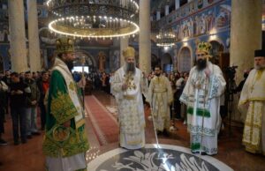 Patrijarh srpski Porfirije služio Svetu arhijerejsku Liturgiju na Lazarevu subotu u Nišu