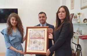 Dobitnica nagrade doktora Miodrag Lazić Anđela Milošević