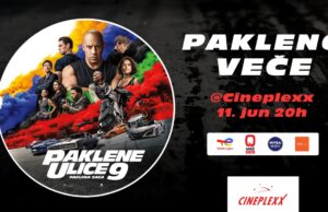 CINEPLEXX PAKLENO VEČE 11. JUNA OD 20 ČASOVA