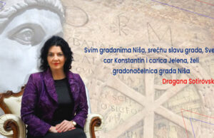 Čestitka gradonačelnice Dragane Sotirovski povodom slave grada Niša