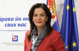 Ministarka državne uprave i lokalne samouprave Marija Obradović danas u Nišu