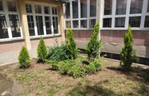 Zapušteno dvorište Osnovne škole „Car Konstantin“ dobilo novu namenu