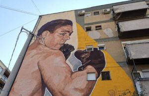 Najslavnijih niški bokser Dragiša Stanković – Čelik dobio je mural u centru Niš