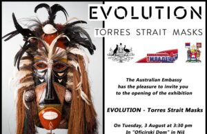 U Oficirskom domu otvaranje izložbe „Evolucija – Maske Toresovog moreuza“