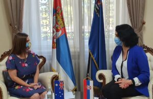 Prijem za ekselenciju ambasadorku Australije u Srbiji gđe Rut Stjuart