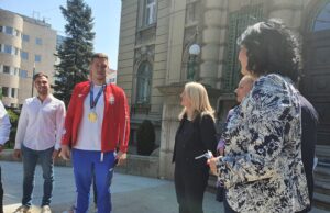 Doček za zlatnog Savu Ranđelovića