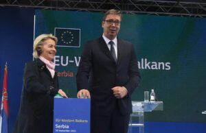 Vučić i Fon Der Lajn označili početak modernizacije pruge Niš – Brestovac