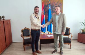 O jubileju i statusu organizacije izviđača sa predsednikom skupštine Bobanom Džunićem