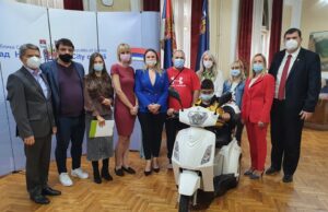 Tomici Stafanoviću iz Popovca dodeljen elektromotorni tricikl