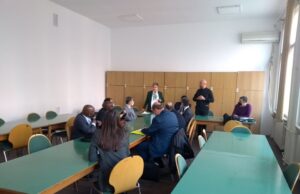 Grupa frankofonih ambasada posetila Filozofski fakultet u Nišu