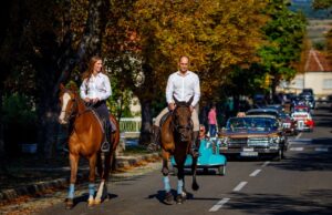 Princ Mihajlo i princeza Ljubica Karađorđević u Nišu