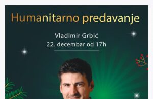 Humanitarno predavanje Vladimira Grbića u okviru Humanitarne nedelje Studentskog parlamenta Ekonomskog fakulteta u Nišu