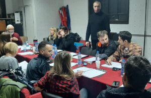 Prva čitaća proba predstave ,,Oslobođenje Skoplje“