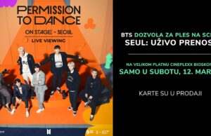 FENOMENALNI BTS KONCERT UŽIVO U CINEPLEXX NIŠ BIOSKOPU 12. MARTA