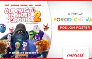 ,,Čudovišta iz moje porodice 2“ 27. februara u Cineplexx Niš bioskopu