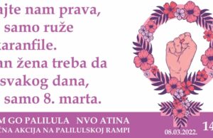 Kancelarija za mlade GO Palilula organizuje obeležavanje Dana žena