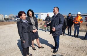 Gradonačelnica obišla radove na parkovima na Sinđelićevom trgu i kod Delta planeta