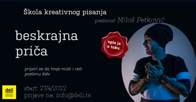 Škola kreativnog pisanja - fb objava