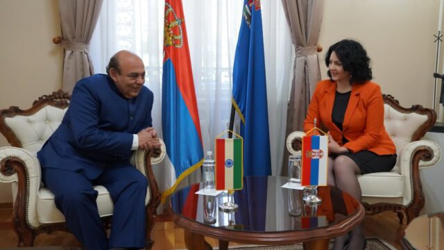 Ambasador Indije posetio Niš foto GRAD NIŠ