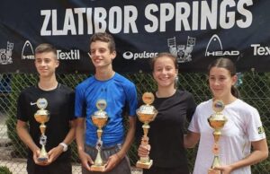 TENISKA AKADEMIJA ŽIVKOVIĆ NA PRVENSTVU SRBIJE OD 4 FINALA OSVOJILA 3