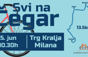 Rekreativna biciklistička vožnja „Svi na Čegar“