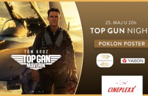 Specijalano TOP GUN VEČE u Cineplexx Niš bioskopu 25. maja od 20 časova