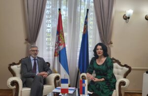 Održan sastanak gradonačelnice Niša i francuskog ambasadora