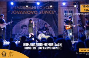 Humanitarno-memorijalni koncert “Jovanovo sunce” 16. avgusta u Dvorištu Univerziteta u Nišu