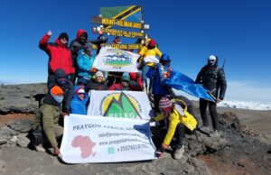 Planinarsko društvo PRESLAP – Pozdrav sa Kilimandžara!