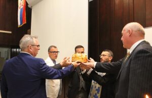 Dobitnik ordena Eparhije niške, Fakultet sporta u Nišu obeležio krsnu slavu Svetog kralja Milutina