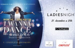 ,,I WANNA DANCE WITH SOMEBODY: FILM O VITNI HJUSTON“ Ladies night događaj u Cineplexx Niš bioskopu 21. decembra od 20 časova