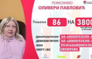Olivera Pavlović iz Aleksinca boluje od raka dojke