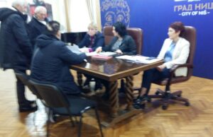 Prijem građana: Nišlijama prioriteti isti – voda, kanalizacija i asfaltiranje ulica