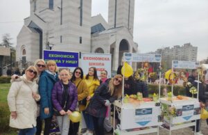 Saradnja GO Medijana i Ekonomske škole Humanitarna akcija za najmlađe