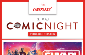 COMIC NIGHT UZ NAJIŠČEKIVANIJI MARVELOV FILM OVE GODINE: ,,Čuvari Galaksije Vol. 3“