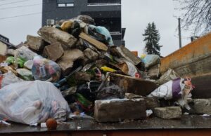 U kontejnere bačeno 2,5t betonskih blokova – JKP MEDIANA