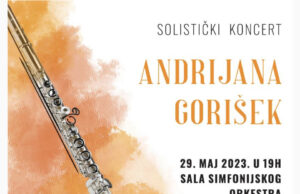 Prvi humanitarni koncert Andrijane Gorišek za pomoć i lečenje Jovane