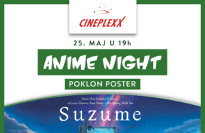 ANIME NIGHT UZ FILM „SUZUME“