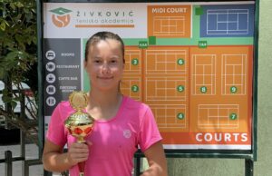 ANASTASIJA CVETKOVIĆ (TAŽ) OSVOJILA TENNIS EUROPE U NIŠU